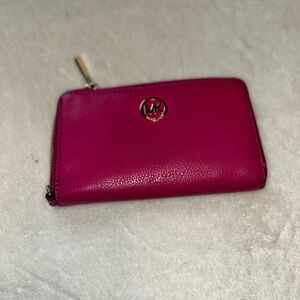 Michael Kors Magenta Wallet